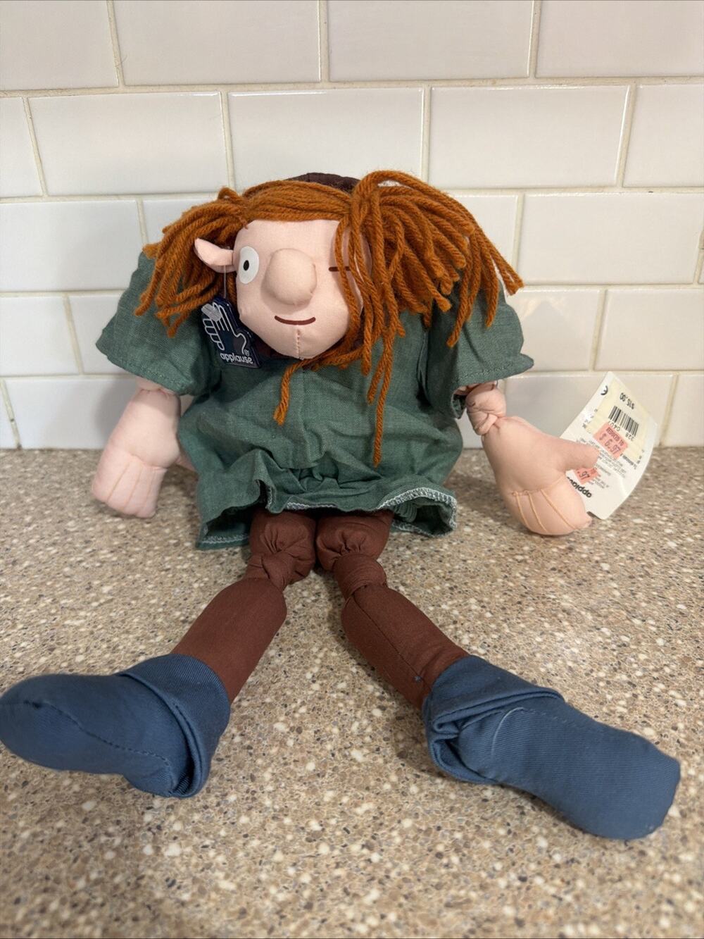 Vintage 1996 Disney Hunchback of Notre Dame Quasimodo Plush Applause NWT Doll